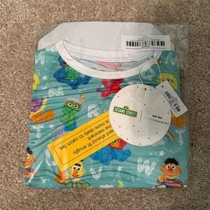 Sesame Street little sleepies 2T nwt long sleeve pj set